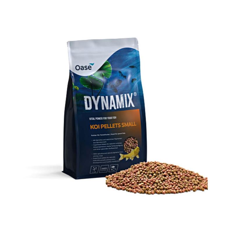 Hrana crapi Koi Oase Dynamix Koi Pellet small 1 litru - imagine 3